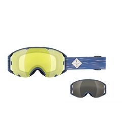 K2 Source - Bleached Navy Frame - Silver Earth/Yellow Flash