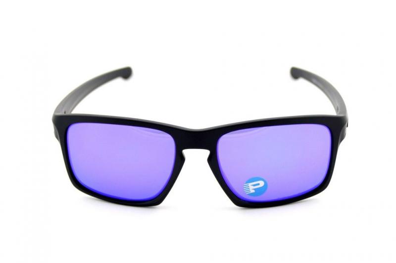 Oakley Sliver - Matte Black - Violet Iridium Polarized